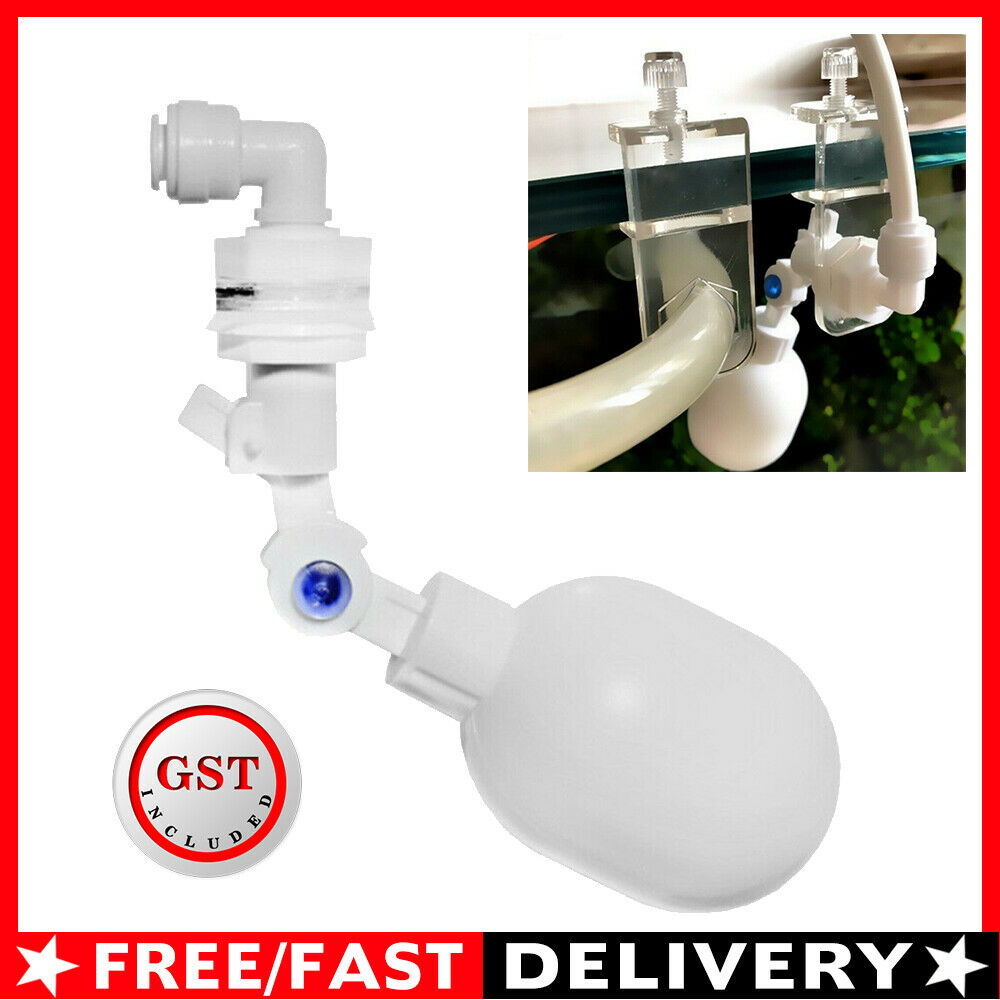 Acrylic Float Ball Valve Shut Off Automatic Feed Fill Fish Tank Aquarium Water`