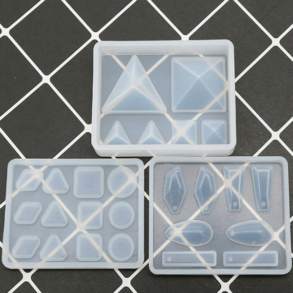 Silicone Pendant Mold Making Jewelry For Resin Necklace Mould Craft DIY Tools