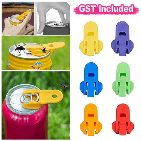 6PCS Easy Can Opener Portable Drink Beer Cola Beverage Drink Opener Party Tool