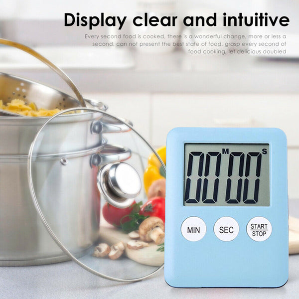 Magnetic Kitchen LCD Digital Timer Countdown Count Down 99 Minute Electronic Egg