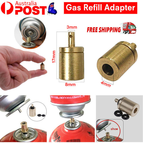 Propane Gas Refill Adapter Cylinder Tank Coupler Heater For Camping Cooking BBQ