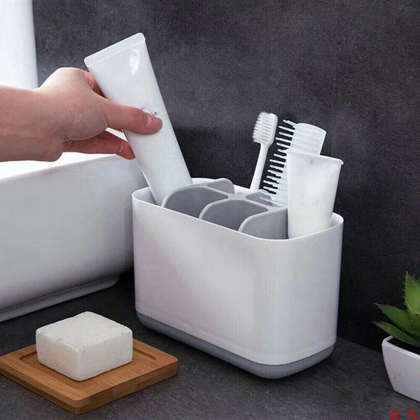 Electric toothbrush holder bathroom storage large multifunctional storage box