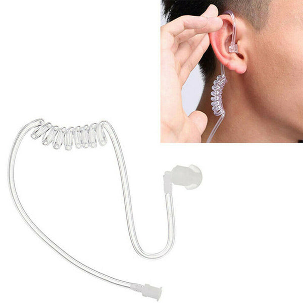 Surveillance Security Acoustic Tube Ear Bud For Walkie Talkie Earphone Earpiece