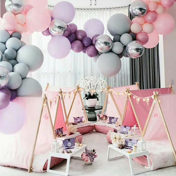 5M Balloon Decorate Strip Arch Garland Connect Chain DIY Tape Party Bar Decor AU