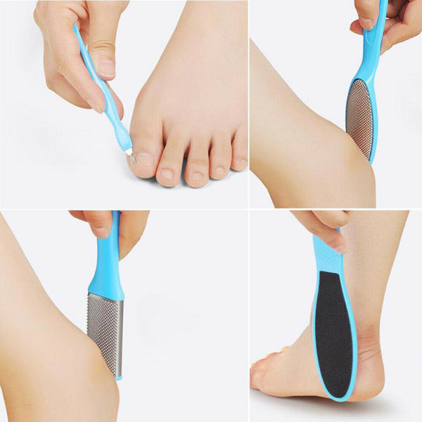 8pcs Manicure Foot Rasp File Hard Dead Skin Remover Pedicure Peeling Tools Kit