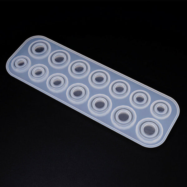 Ring Silicone Pendant Mold Jewellry Making Resin Mould Epoxy Casting Craft DIY