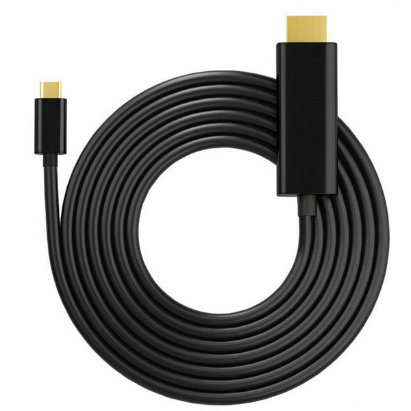 USB C to HDMI Cable USB 3.1 Type C Male to HDMI Male 4K Cable For Samsung S9/S8+