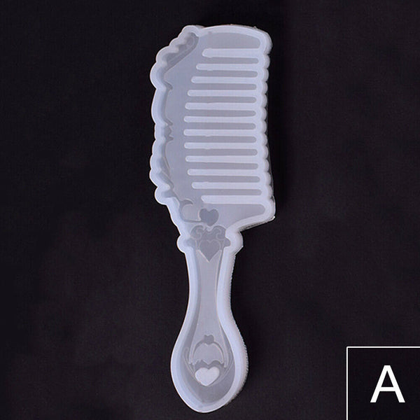 1/2x Silicone Comb Jewelry Making Mold Resin Epoxy Mould Casting Handmade Craft