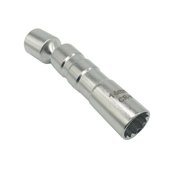 14mm 16mm Spark Plug Socket Magnetic Wrench Removal Tool Thin Joint Wall Sockets