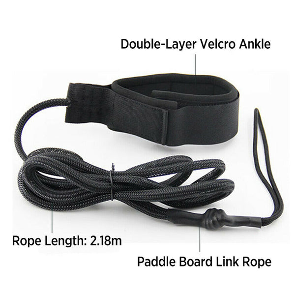 Surfboard Leash Foot Rope Stand Up Paddle Board Protection Leg Ankle Strap AU