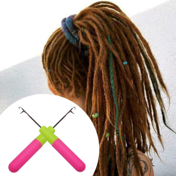 Weaving tool Hook Dreadlock Needle Hair Crafts Crochet DIY Braid Latch AUstock