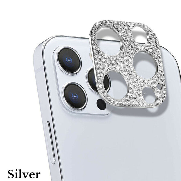 For iPhone 12 Pro/12 Pro Max Back Diamond Sparking Camera Lens Screen Protector