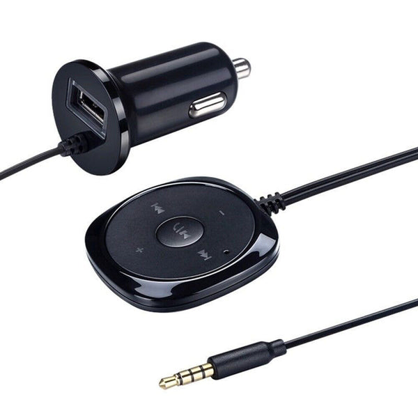 BC20 car bluetooth hands-free USB car charger car bluetooth audio receiver 3.5mm