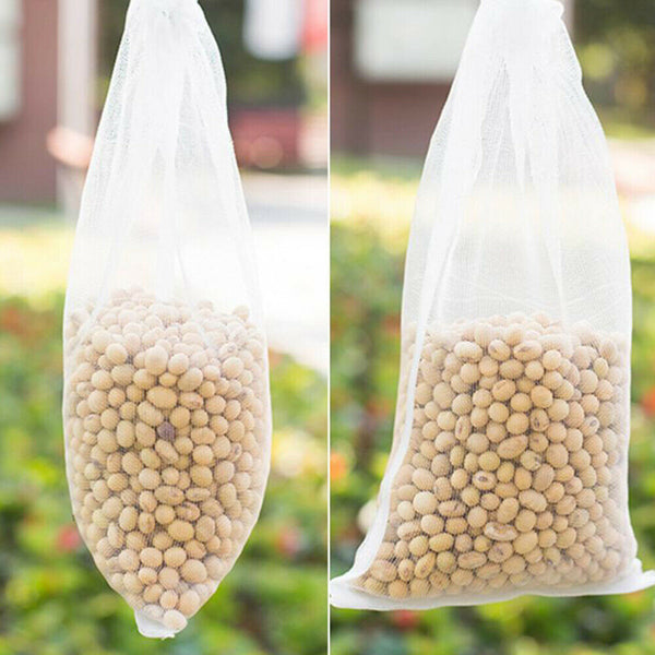 50PCS Fruit Net Bags Agriculture Garden Vegetable Protection Mesh Insect Proof