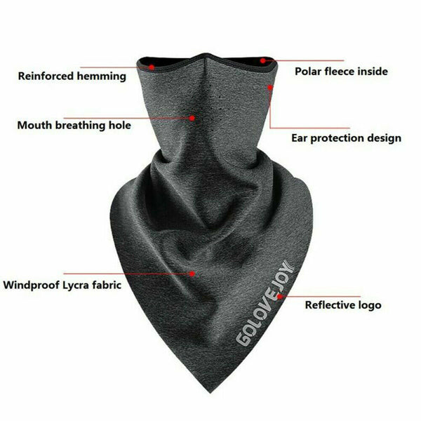 Winter Windproof Warm Face Mask Scarf FORBalaclava Motorcycle Cycling Neck Cover