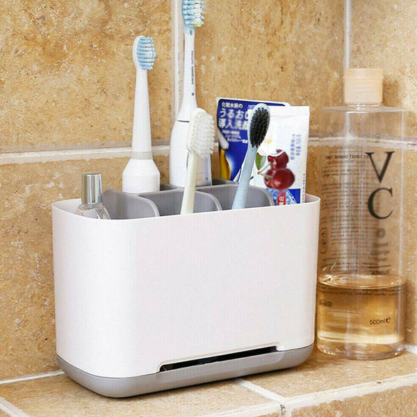 Electric toothbrush holder bathroom storage large multifunctional storage box