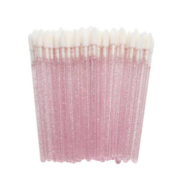 500 X Lip Gloss Brush Disposable Wands Lipstick Applicator Brushes Extension AU