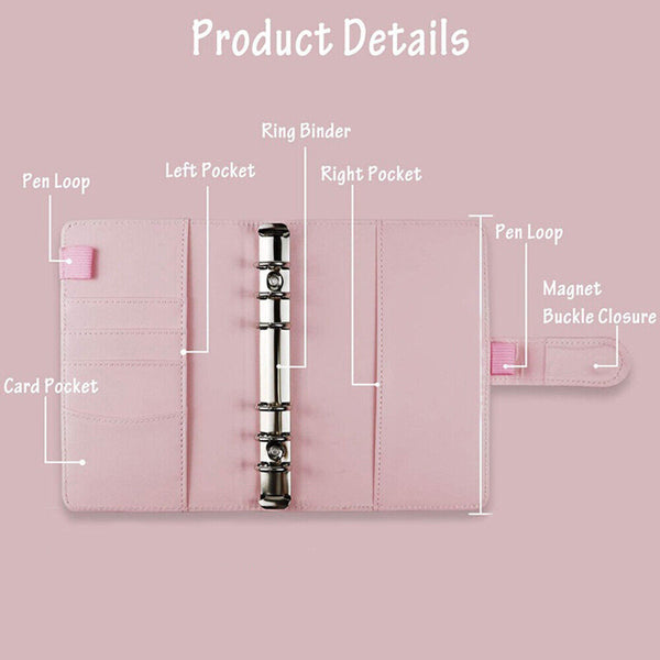 With Cash Envelopes Budget Book Cash Organizer Book Notebook Budget Binder