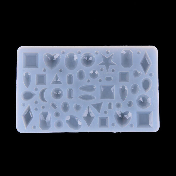 Silicone Cabochon Making Mold Jewelry Pendant Resin Casting Mould Craft DIY Tool