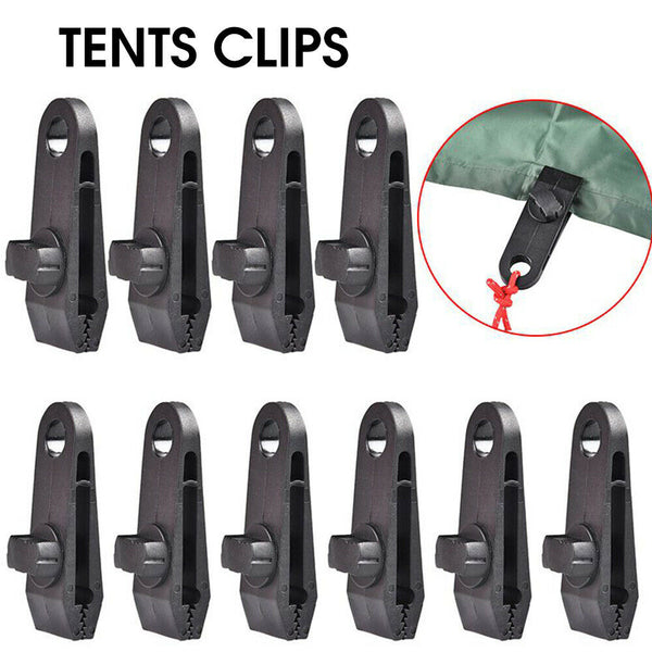 10/20PCS Heavy Duty Tarp Clips Clamps Great For Camping Canopies Tents Canvas