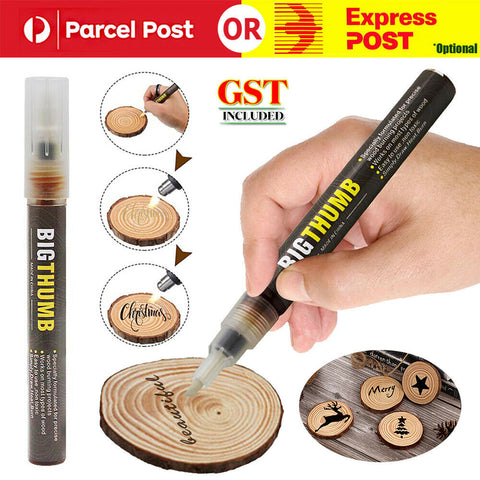 For DIY Projects Easy Use Fast Chemical Woodburning Pen Scorch Marker Painting