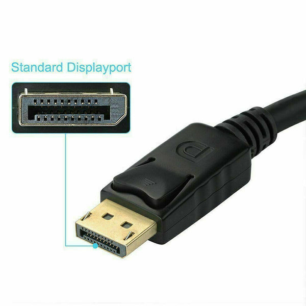 Displayport Display Port DP Male to VGA Female Video Converter Adapter Cable PC