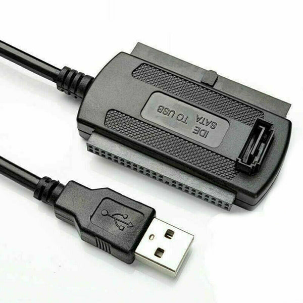 SATA/PATA/IDE to USB 2.0 Adapter Converter Cable for 2.5 3.5'' Hard Drive Disk