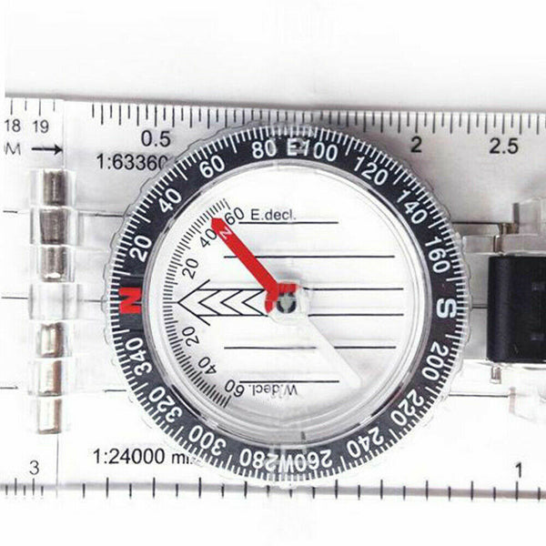 Professional Military Army Metal Sighting Compass Clinometer Camping Hiking New