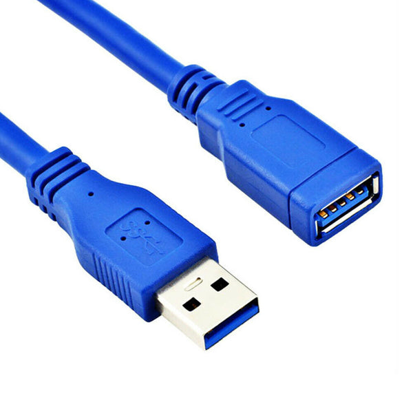 SuperSpeed USB 3.0 Male to Female Data Cable Extension Cord For Laptop PC Camera