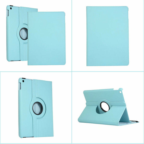 360 Rotating Leather Smart Case Stand Flip Cover for Apple iPad 7th 10.2'' 2019