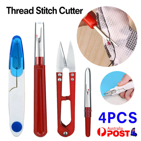 4PCS Thread Stitch Cutter Stitching Seam Ripper Unpicker Craft DIY Sewing Tool