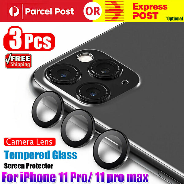 For Apple iPhone 11 Pro/ 11 Pro Max Camera Lens Tempered Glass Screen Protector