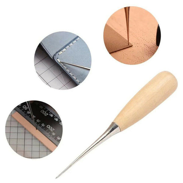 Upholstery Repair Kit 29-Pack, Leather Craft Tool Kit Leather Hand Sewing Needle