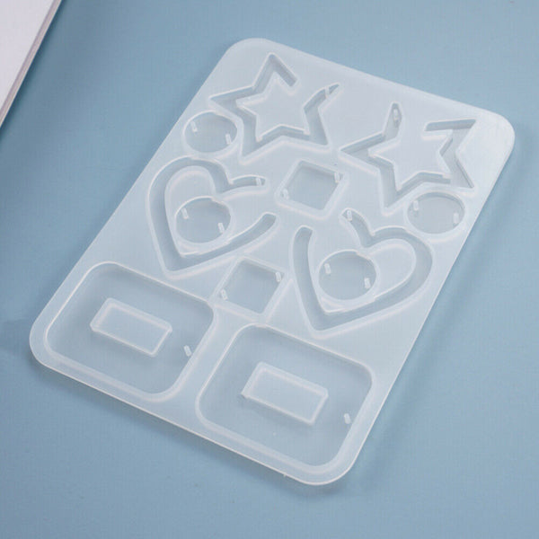 Silicone Pendant Mold Making Jewelry For Resin Necklace Mould Craft DIY Tools