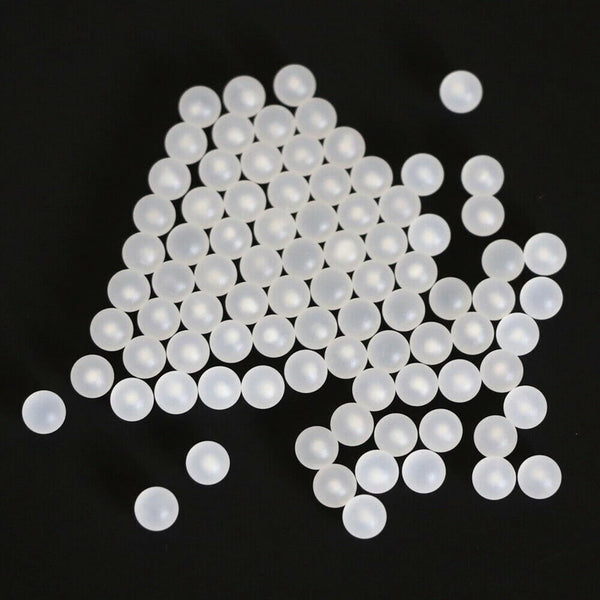 500PCS 7mm Diameter PP Solid Plastic Balls Precision Roller Bearing Transmission