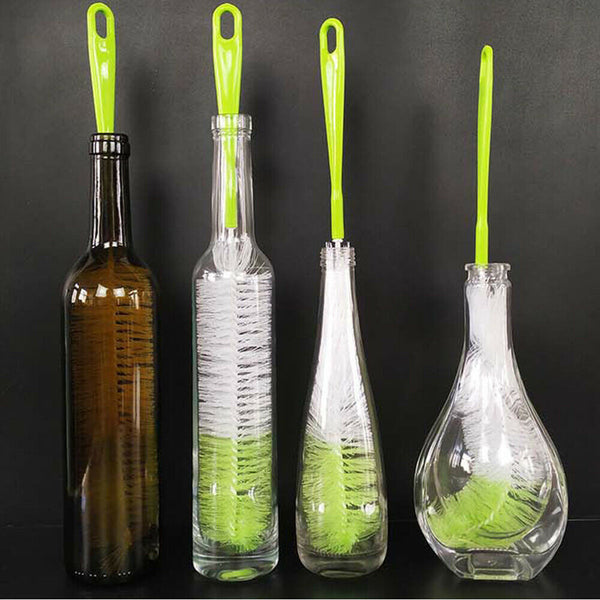 17" Long Bottle Brush Cleaner for Washing Wine Beer Thermos Kombucha AU STOCK