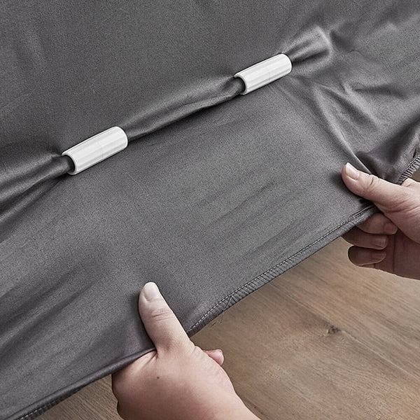 6 Pcs Bed Sheet Clips Duvet Cover Clips Non-Slip Fitted Quilt Sheet Holder