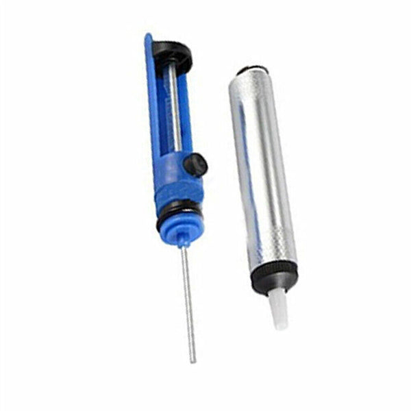 Tin suction pump semi-aluminum tin suction manual non-slip tin suction