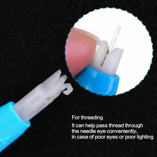 1/3/5x Needle Threader Insertion Applicator Handle For Sewing Tools Machine Sew