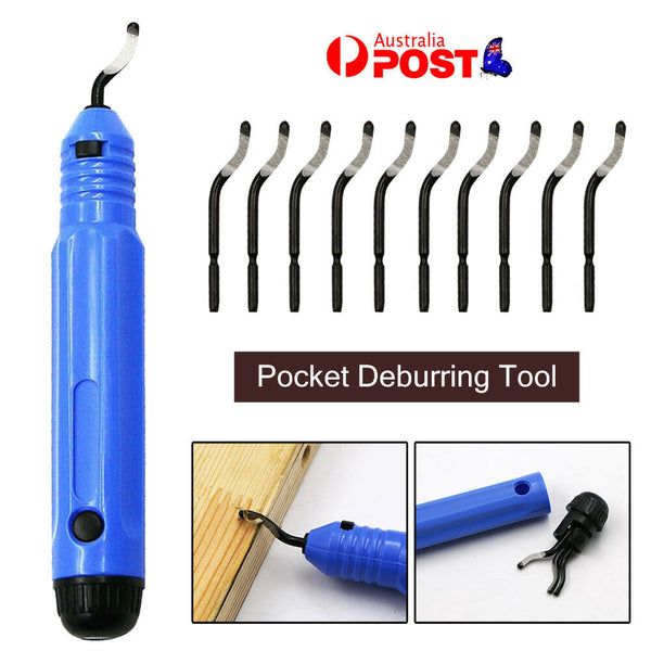 Pocket Deburring Tool 365° Swivel Head With Repalcement Blades Tools For Bosch