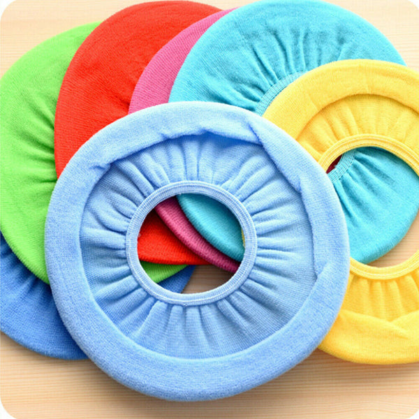 2X Bathroom Toilet Seat Closestool Washable Soft Warmer Cushion Mat Pad Cover AU