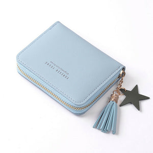 Women Wallet Short Small Coin Purse Ladies Folding Card Holder Card Leather AU