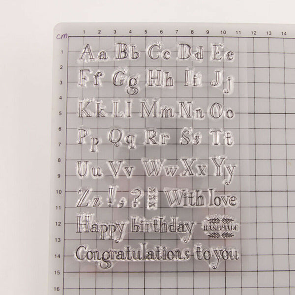 Fondant Cake Alphabet Letter Cookies Biscuit Stamp Embosser Mold Cutter Decor