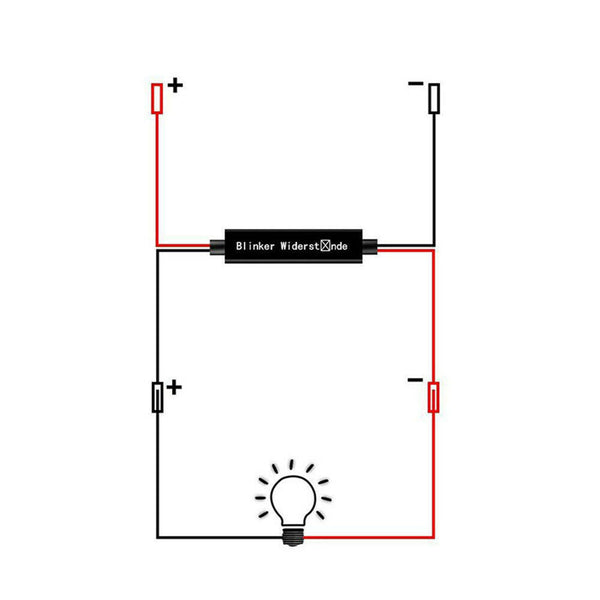 4X LED Load Resistor Motorcycle Turn Signal Indicator Flash Blinker Fix Error AU