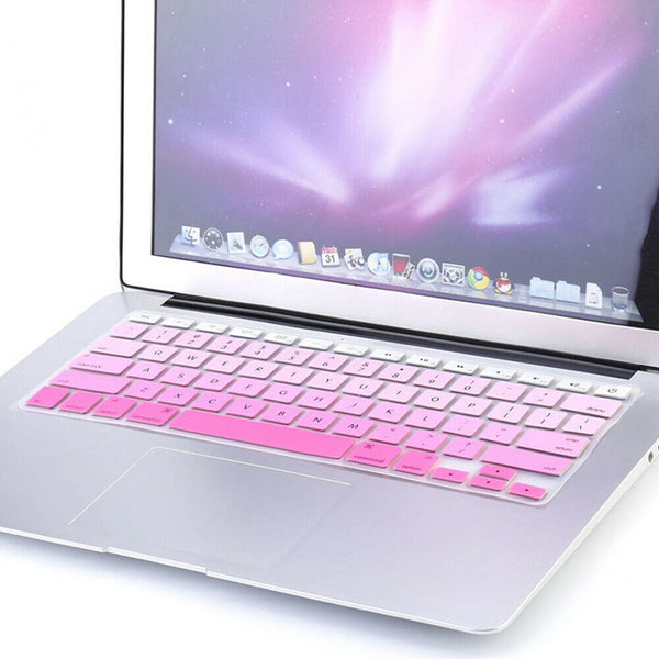 Silicone Keyboard Cover Case Protector For MacBook Air/Pro 13" 15" 17" Touchbar