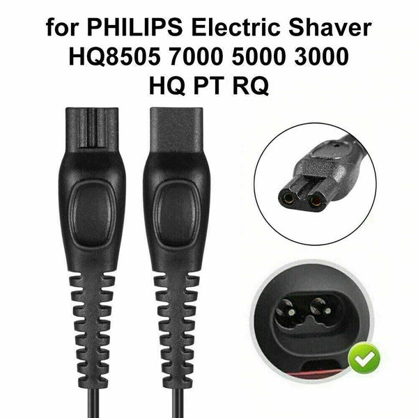 USB Charger Power Car Cord Cable For Philips 15V Electric Shaver HQ8505 QP6510