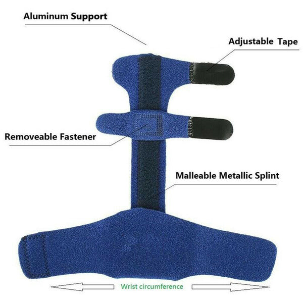 Trigger Finger Splint Support Brace Fracture Recovery Corrector Fix Pain Relief