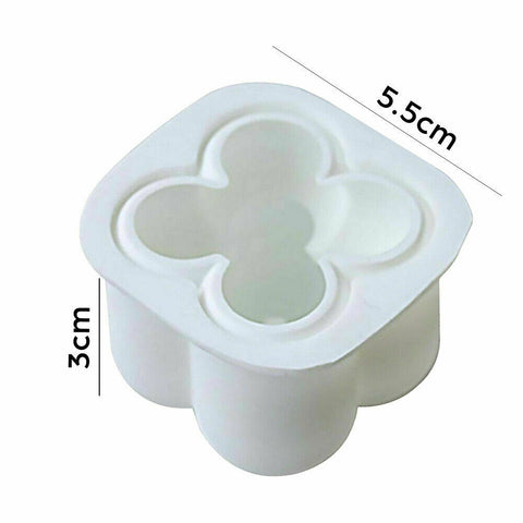 3D Candle Mould Geometric Shape DIY Perfume Soap Making Wax Cake Silicone Mold