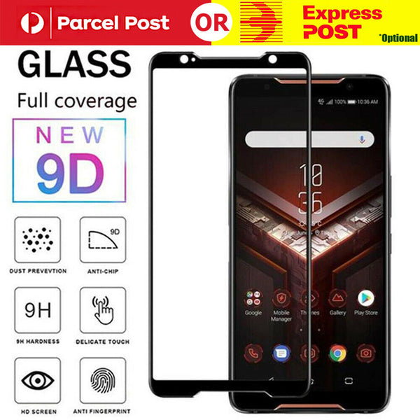 Tempered Glass Screen Protector Film Full Cover For ASUS ROG Phone 2 II ZS660KL