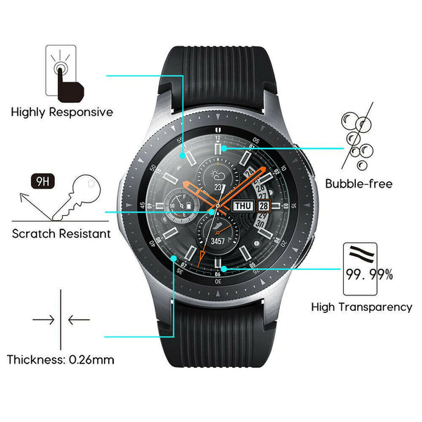 Samsung Galaxy Watch 46mm/ 42mm Scratch Resist Tempered Glass Screen Protector